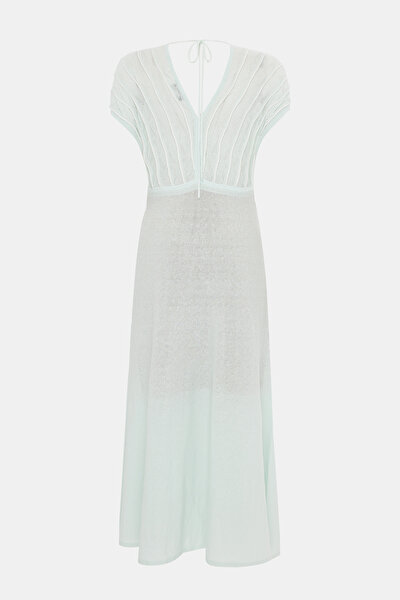 WHITE SLEEVELESS DRESS 8