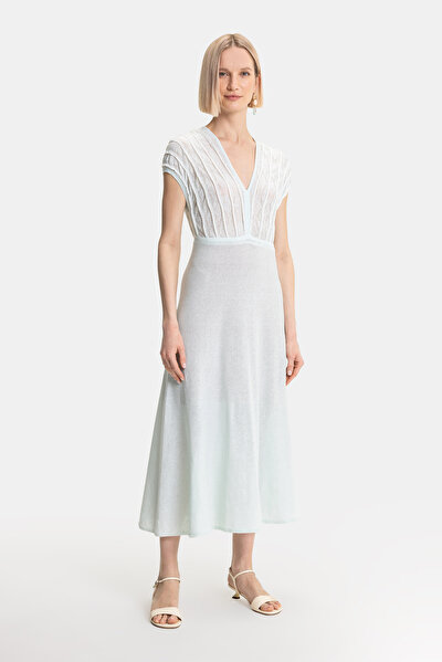 WHITE SLEEVELESS DRESS 5