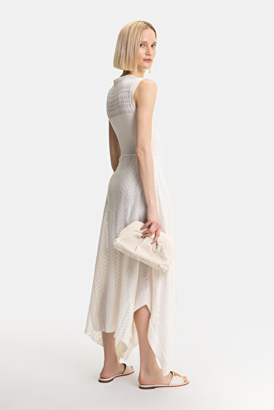 ECRU SLEEVELESS DRESS 3