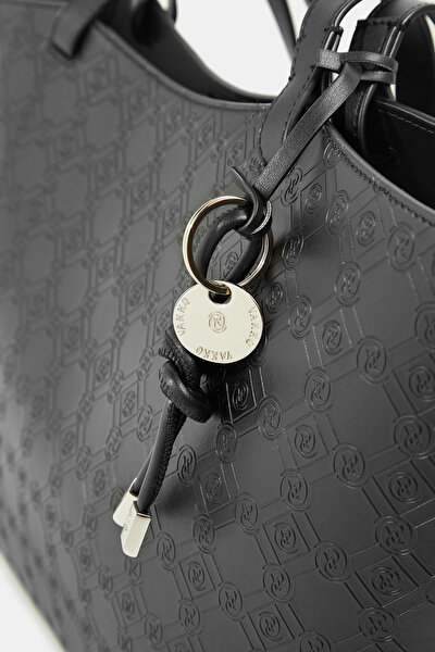 BLACK MONOGRAM BAG 5
