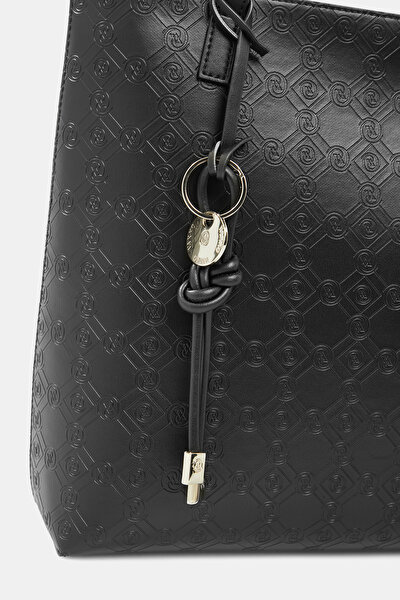 BLACK MONOGRAM BAG 4