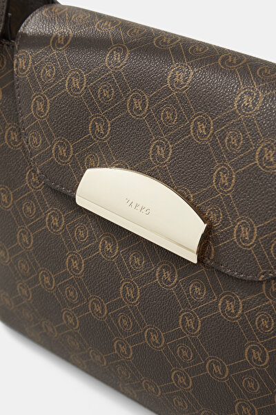 BEIGE MONOGRAM BAG 4