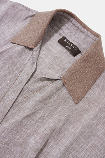 BEIGE SHORT SLEEVE DRESS 10