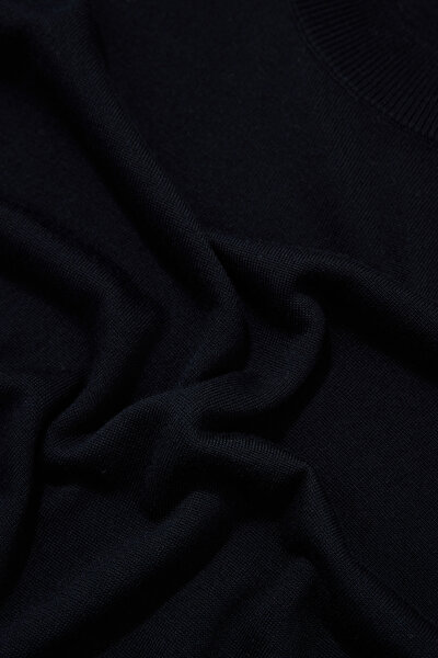 NAVY BLUE BICYCLE COLLAR TRICOT 4
