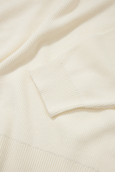 ECRU TUNISIAN TRICOT 4