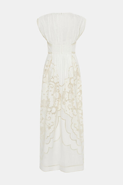 CREAM DRESS 4