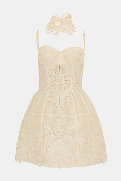 CREAM DRESS 5