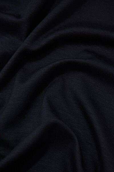 NAVY BLUE BICYCLE COLLAR LONG SLEEVE TSHIRT 4