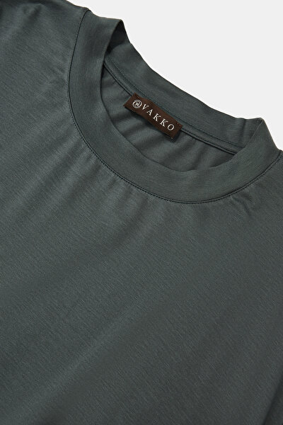 GREEN BICYCLE COLLAR LONG SLEEVE TSHIRT 3