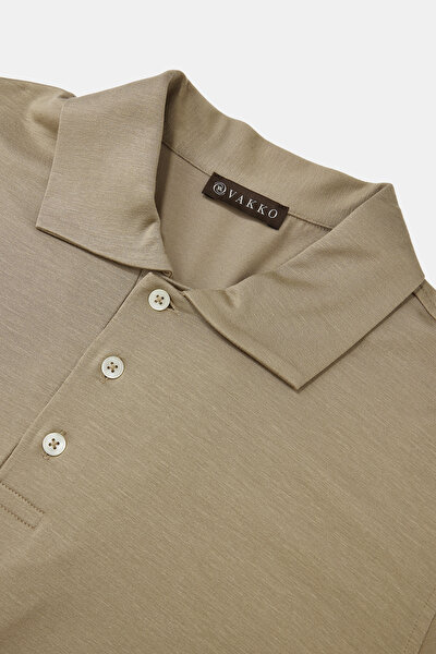 STONE COLOR SHORT SLEEVE TSHIRT 3
