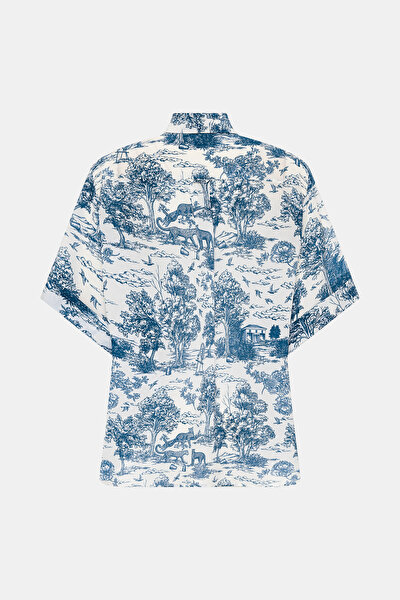 INDIGO SHORT SLEEVE SHIRT 8