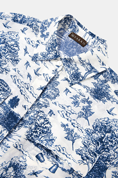 INDIGO SHORT SLEEVE SHIRT 9