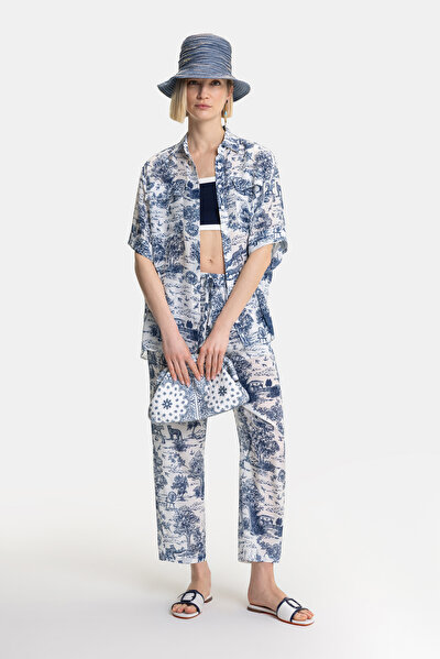 INDIGO SHORT SLEEVE SHIRT 4