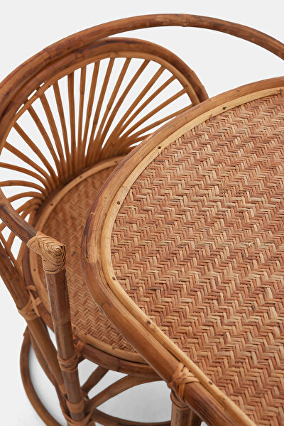 OVAL TABLE AND 2 CHAIRS SET 9