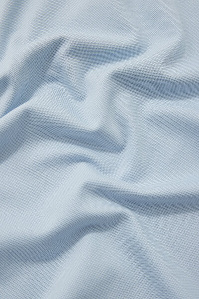 LIGHT BLUE POLO NECK SHORT SLEEVE TSHIRT 4