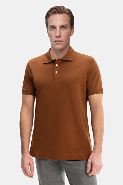 BRICK POLO NECK SHORT SLEEVE TSHIRT 4