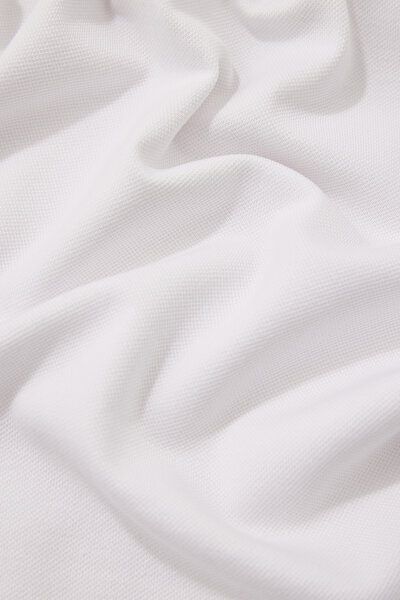 WHITE POLO NECK SHORT SLEEVE TSHIRT 4