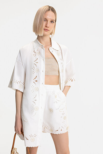 WHITE SHORT SLEEVE SHIRT 8