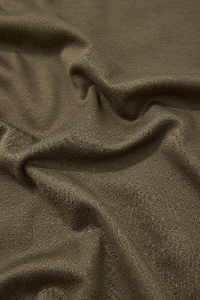 KHAKI POLO NECK SHORT SLEEVE TSHIRT 4