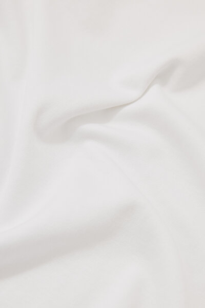 WHITE POLO NECK SHORT SLEEVE TSHIRT 4