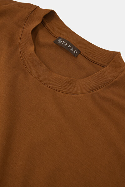 BİSİKLET YAKALI KISA KOL T-SHIRT 8