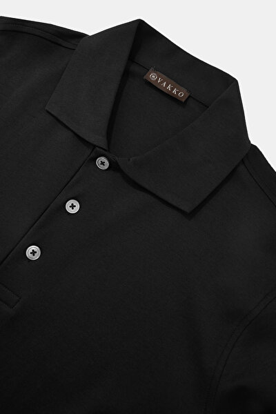 DÜĞMELİ POLO YAKA KISA KOL T-SHIRT 3