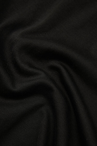 BLACK POLO NECK SHORT SLEEVE TSHIRT 4