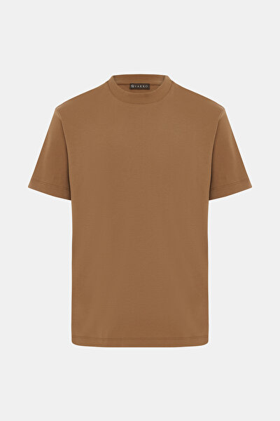 LIGHT CAMEL BICYCLE COLLAR SHORT SLEEVE TSHIRT 5