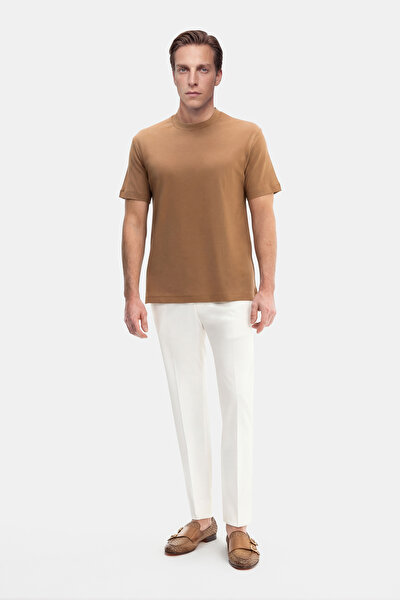 LIGHT CAMEL BICYCLE COLLAR SHORT SLEEVE TSHIRT 3