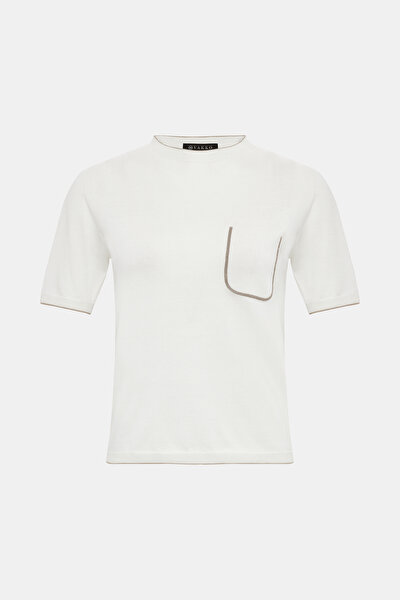 CREAM BASIC / ROUND NECKLINE 5