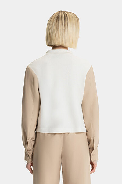DARK BEIGE LONG SLEEVE SHIRT 3