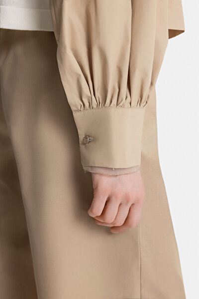 DARK BEIGE LONG SLEEVE SHIRT 4