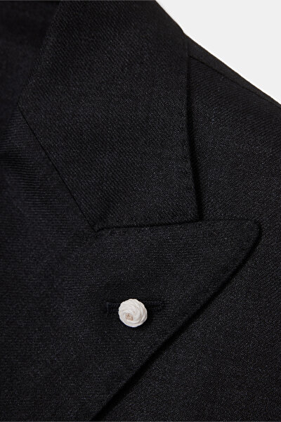 DARK NAVY BLUE SURPLICE NECKLINE (CROSS-OVER NECKLINE) JACKET 10