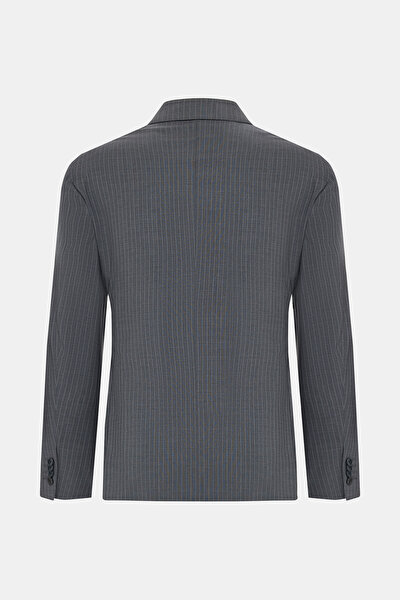 GREY WOOL/CASHMERE SUIT 9