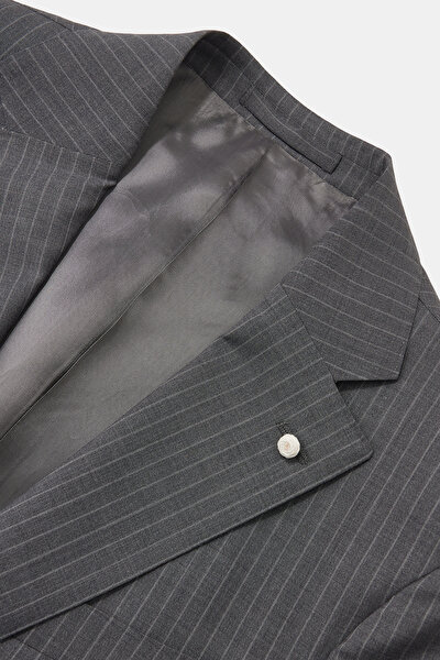 GREY WOOL/CASHMERE SUIT 10