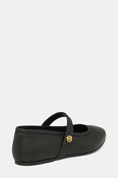 BLACK FLAT SHOES 3