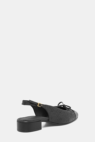 BLACK FLAT SHOES 3