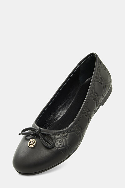 BLACK FLAT SHOES 5