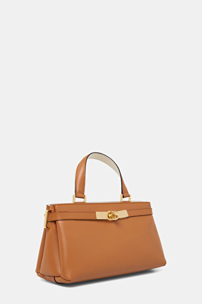 CARAMEL LEATHER BAG 3