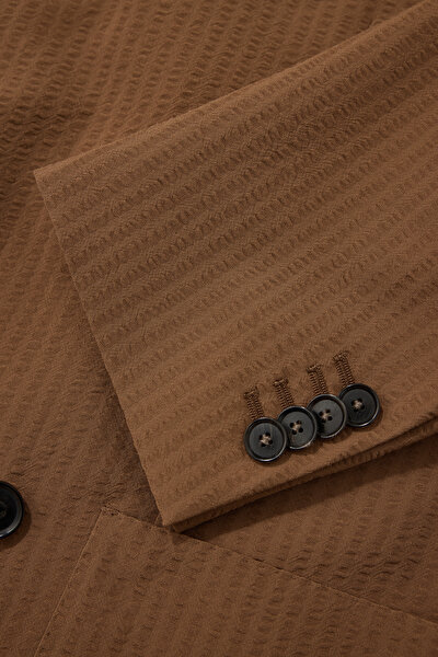 CINNAMON SURPLICE NECKLINE (CROSS-OVER NECKLINE) JACKET 5