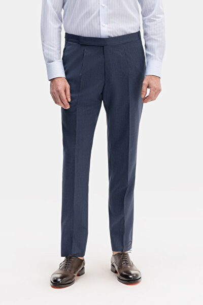 INDIGO WOOL SUIT 5