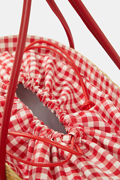 WHITE CHECK BAG 5
