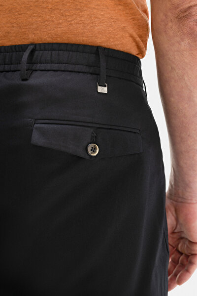 TEK PİLELİ BELİ İPLİ PANTOLON 5