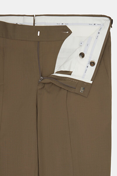 BEIGE SERGE TROUSERS 9