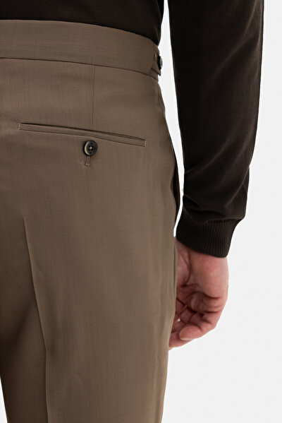 BEIGE SERGE TROUSERS 5