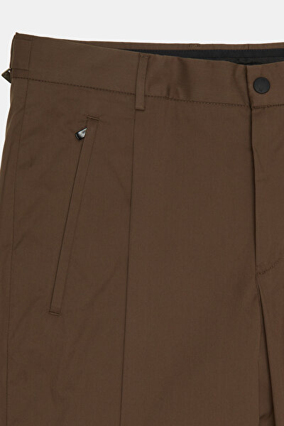 TAN POPLIN TROUSERS 8