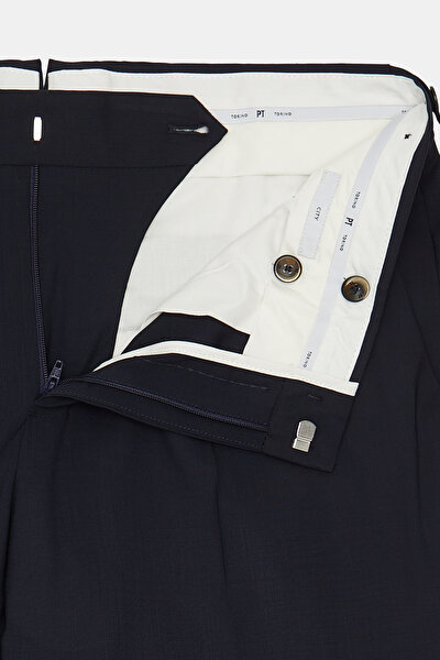 NAVY BLUE SERGE TROUSERS 8