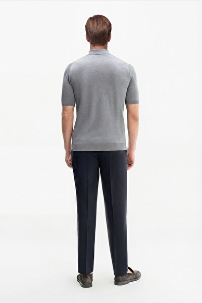 NAVY BLUE SERGE TROUSERS 3
