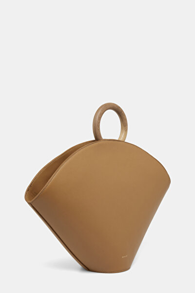 BROWN WOOD BAG 3