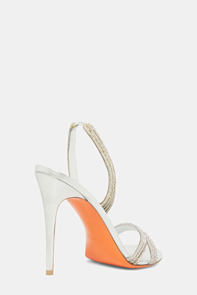 SILVER JEWELLED SHOE 3